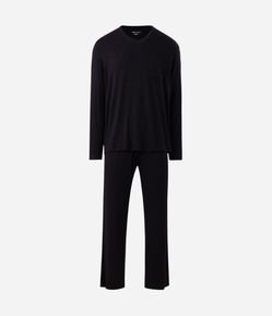 Pijama Longo em Viscose