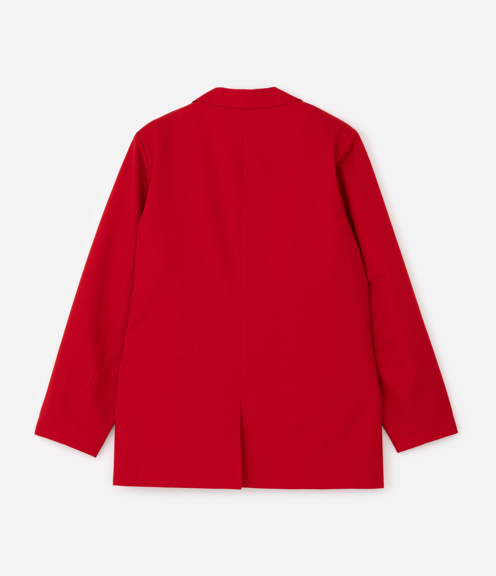 Blazer Alongado em Crepe Curve & Plus Size Vermelho 6