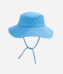 Chapéu Bucket Infantil com Aba Ampla e Cordão Ajustável - Tam Único