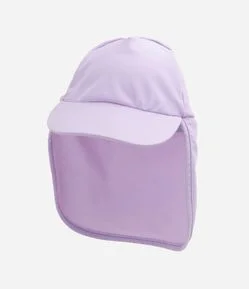Boné Infantil UV com Proteção de Nuca e Abas Laterais - Tam Único