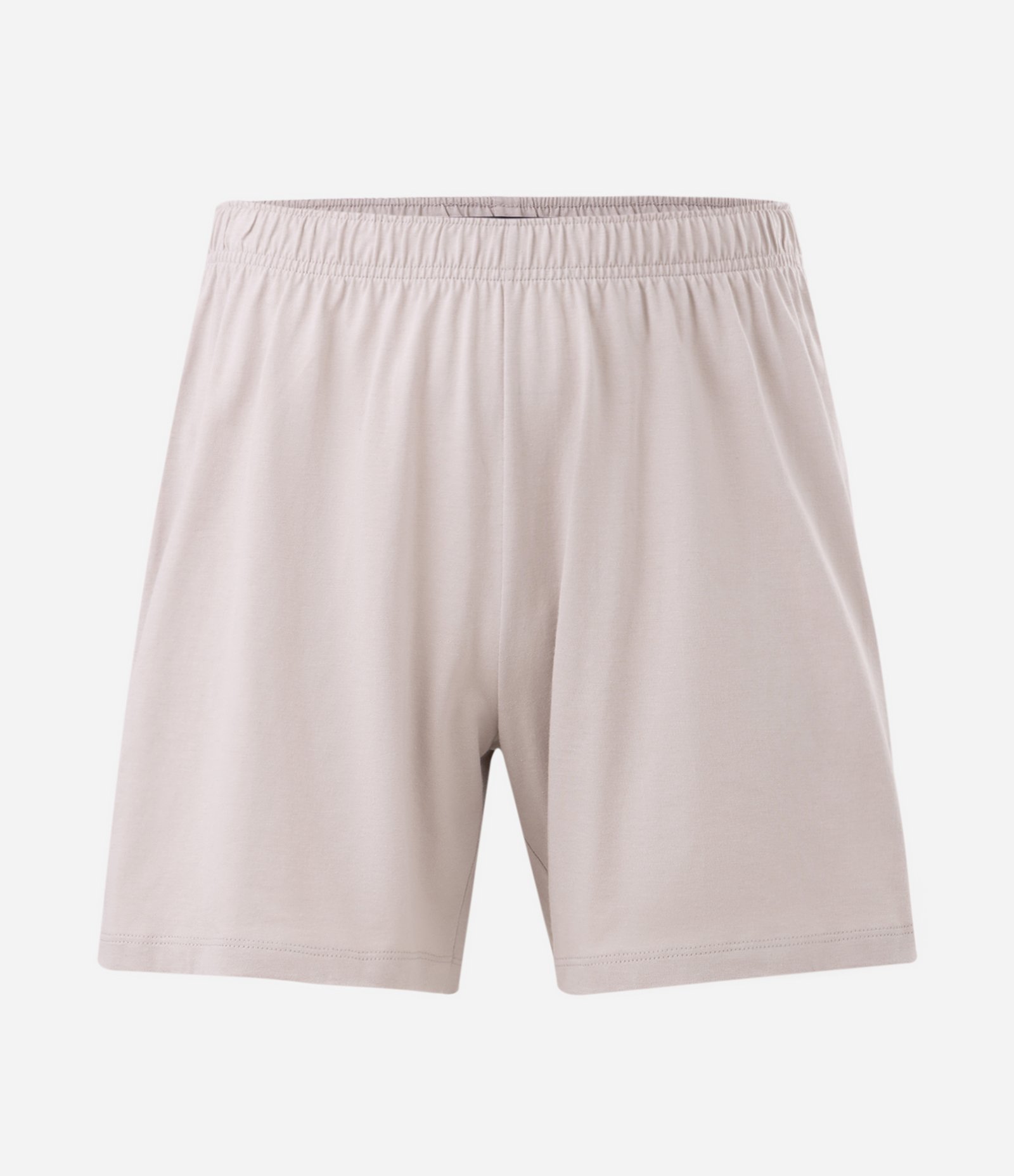 Pijama Curto com Textura Waffle e Bolso Cinza 3