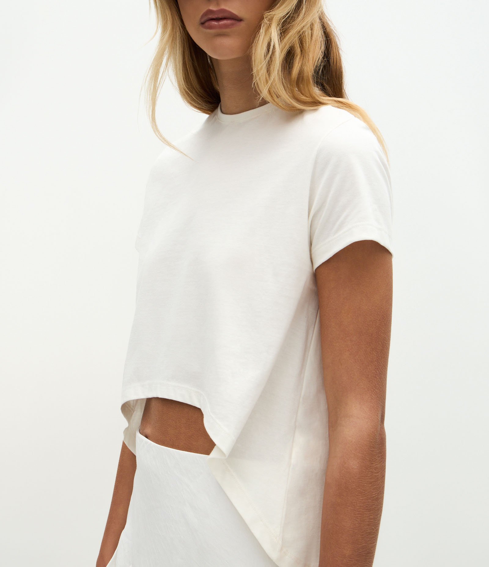 Camiseta Mullet em Algodão Branco 4