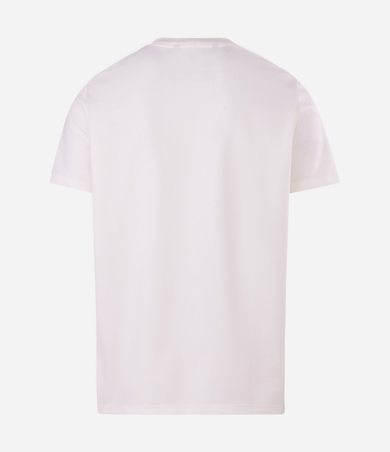 Camiseta Gola Padre Manga Curta Branco 5