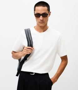 Camiseta Gola Padre Manga Curta