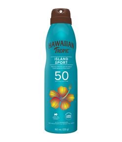 Protetor Solar Hawaiian Tropic Spray FPS 50 Island Sport