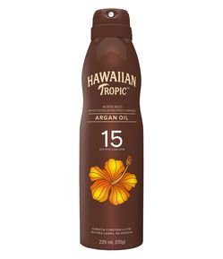 Protetor Solar Spray Hawaiian Tropic FPS 15 Aceite Seco 