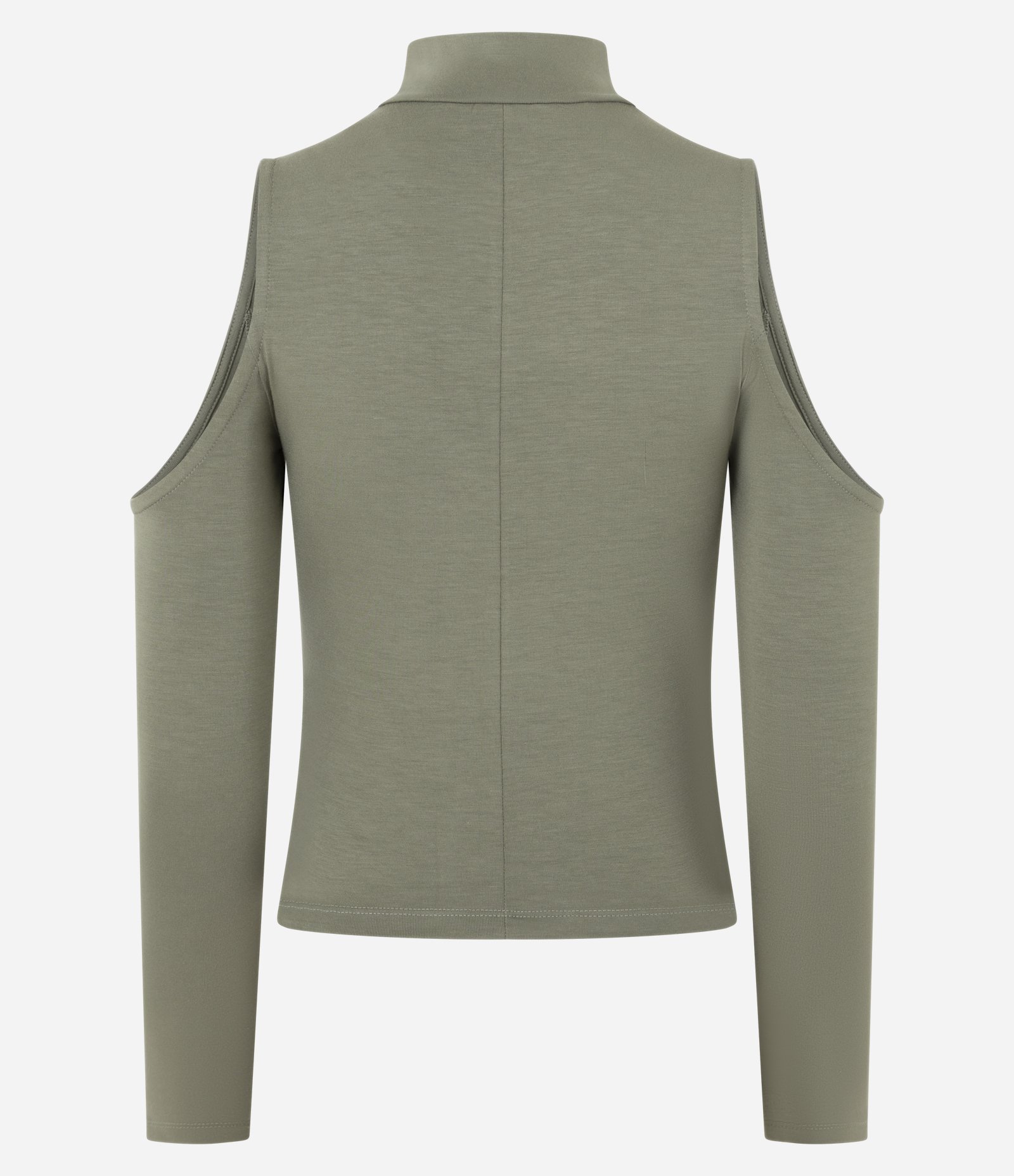 Blusa com Recorte Vazado nos Ombros Verde 6