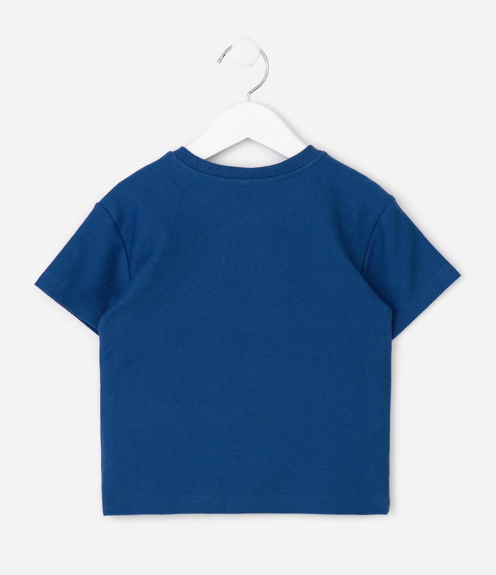 Camiseta Relaxed com Estampa Fun Day Club - Tam 1 a 6 Anos Azul 3