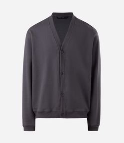 Cardigan Suedine com Botões