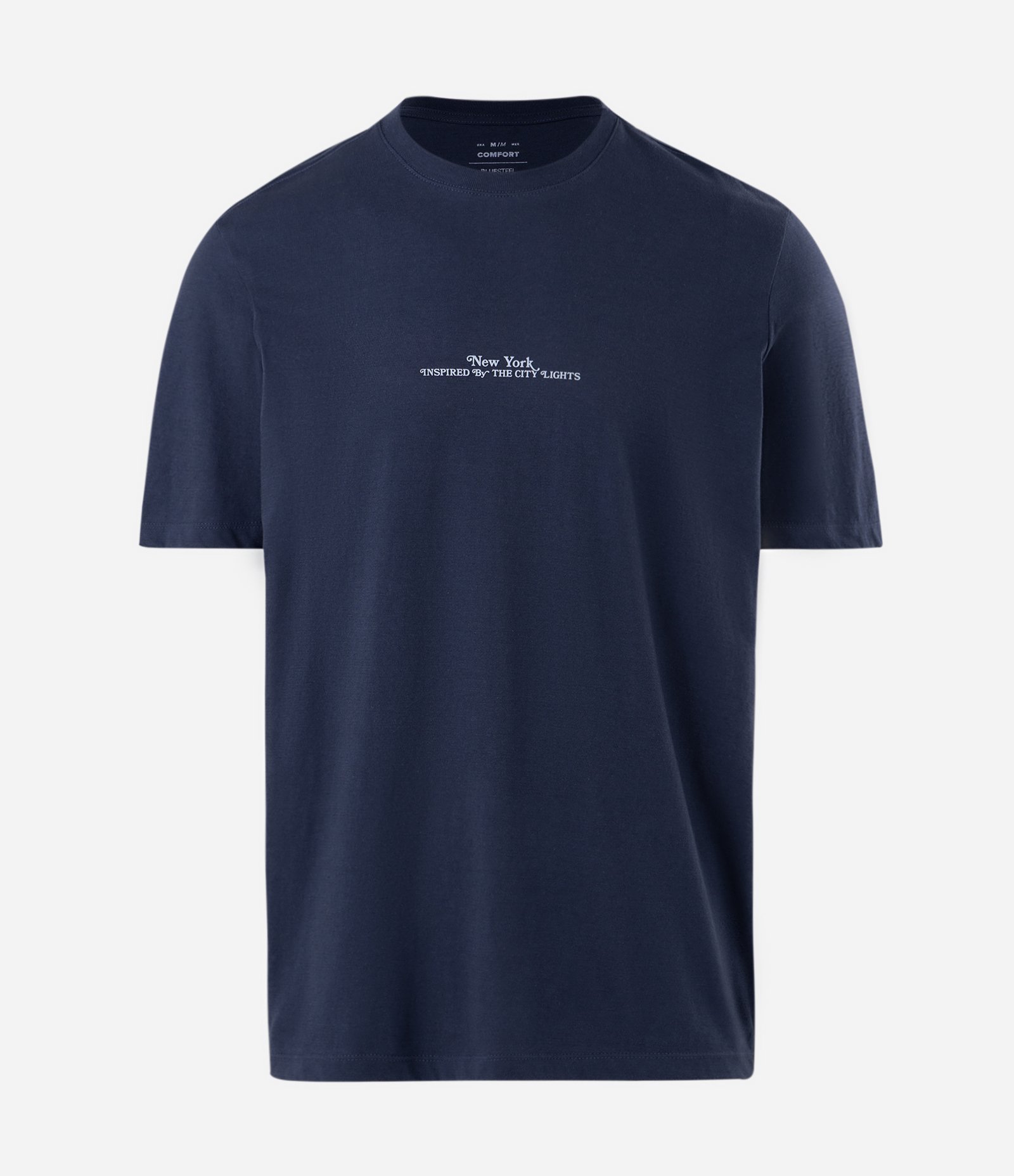 Camiseta Comfort New York Artsy Azul 5