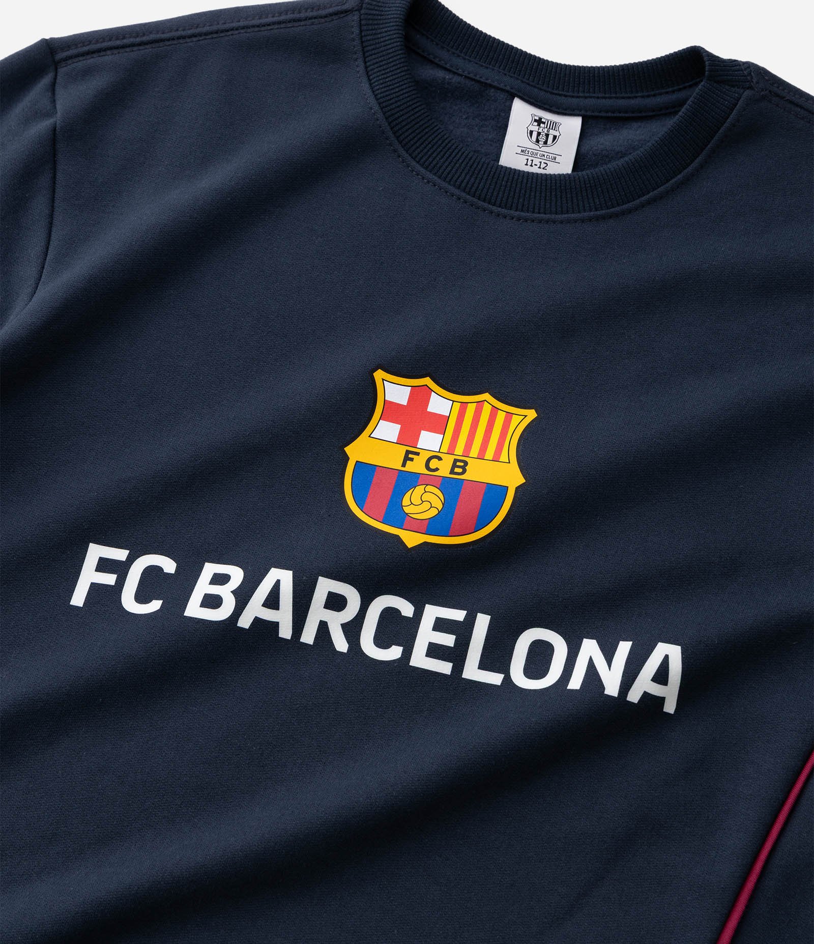 Moletom Infantil FC Barcelona - Tam 5 a 14 Anos Azul 6
