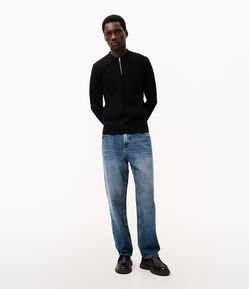 Calça Jeans Reta Vintage