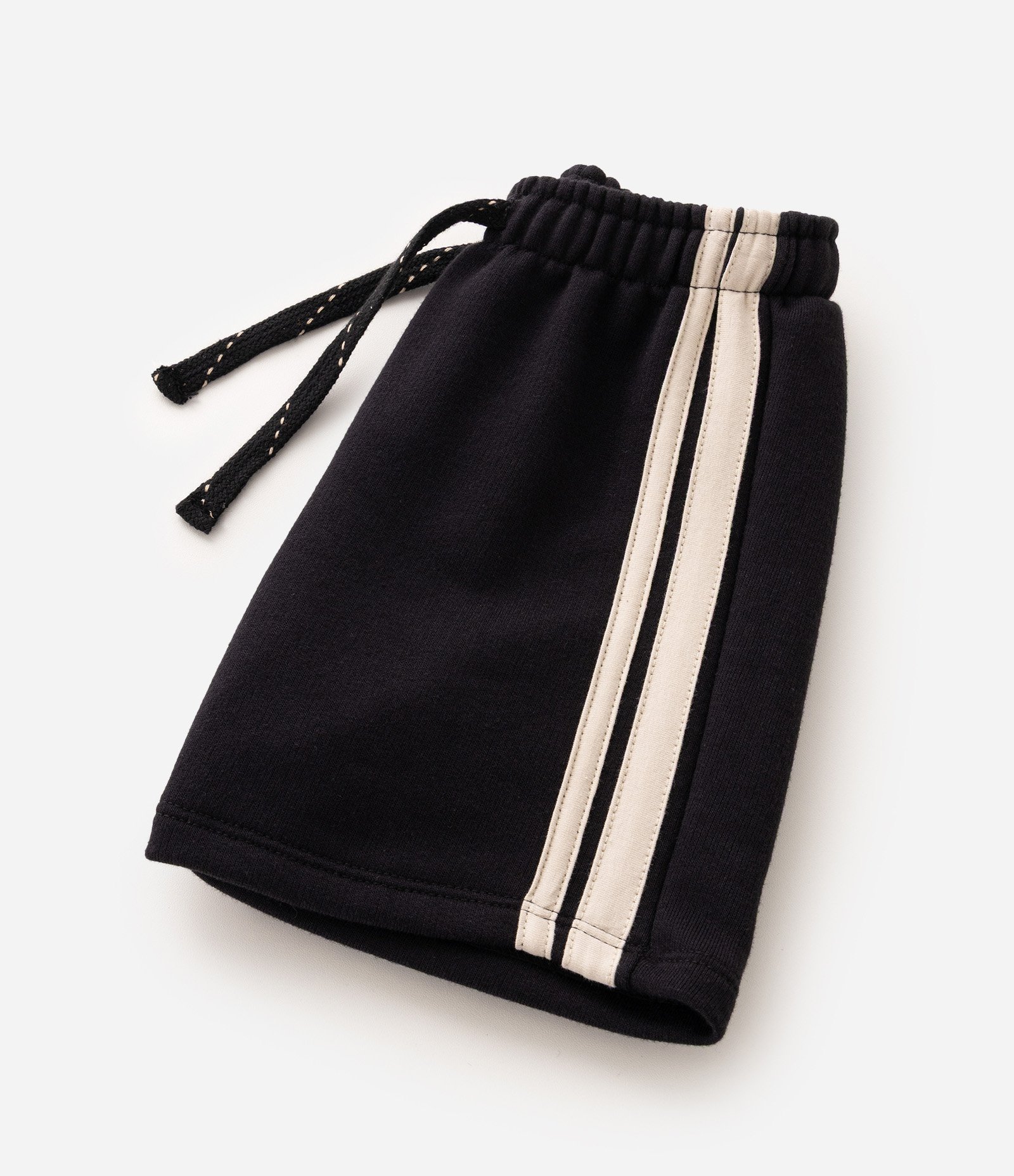 Conjunto Camiseta e Bermuda em Moletom com Ícones Esportivos - Tam 1 a 6 Anos Off White 4