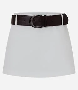Short Saia Alfaiatado