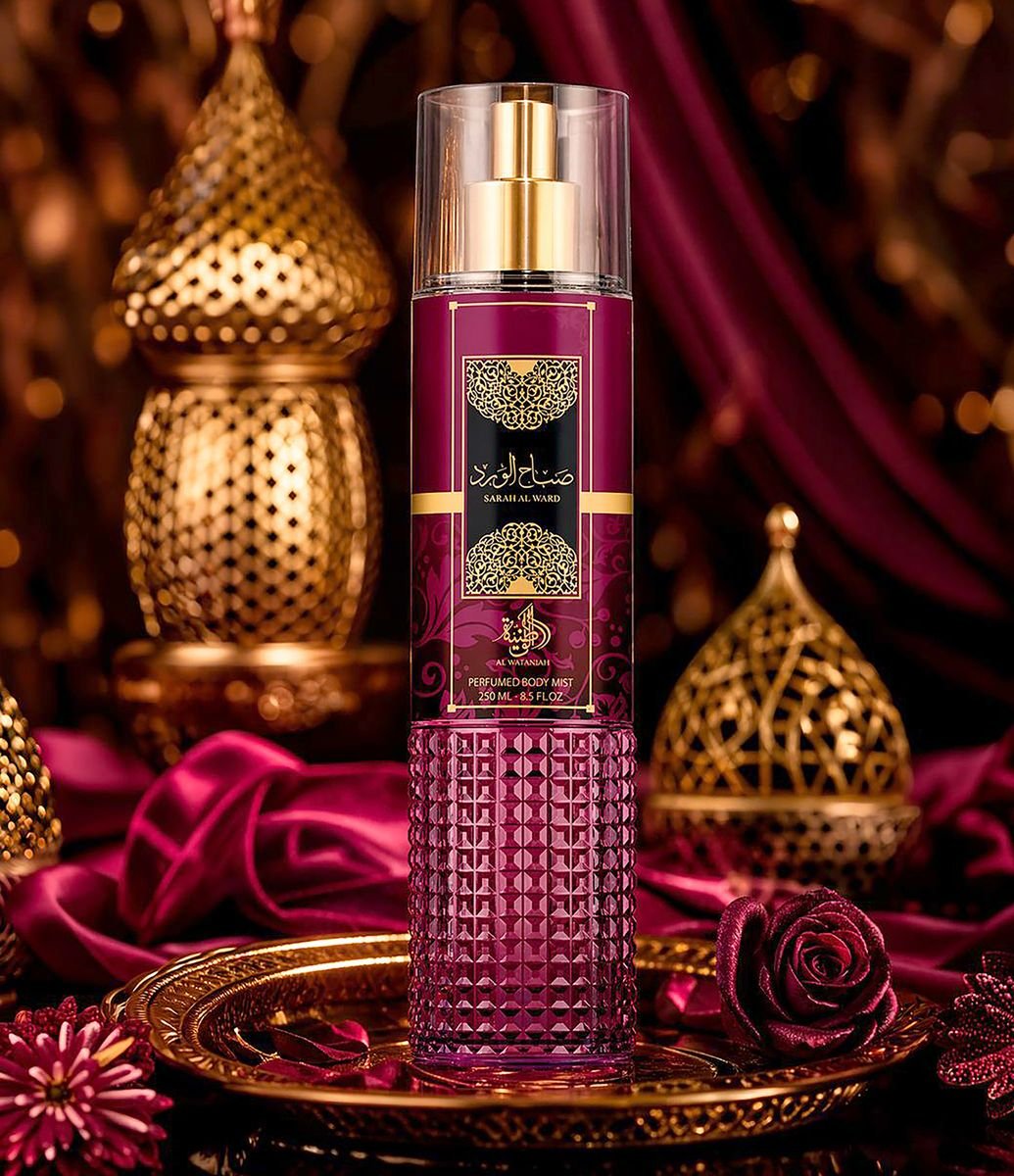 Body Mist Al Wataniah Sabah Al Ward Perfumed 250ml