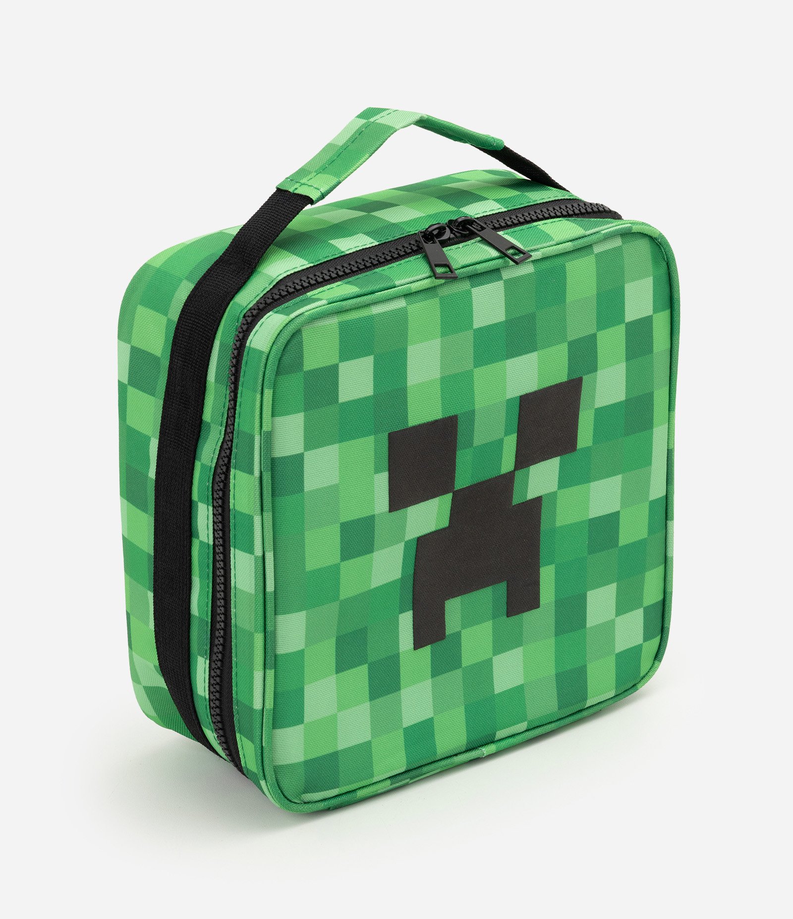 Lancheira com Estampa Temática Minecraft Verde 1