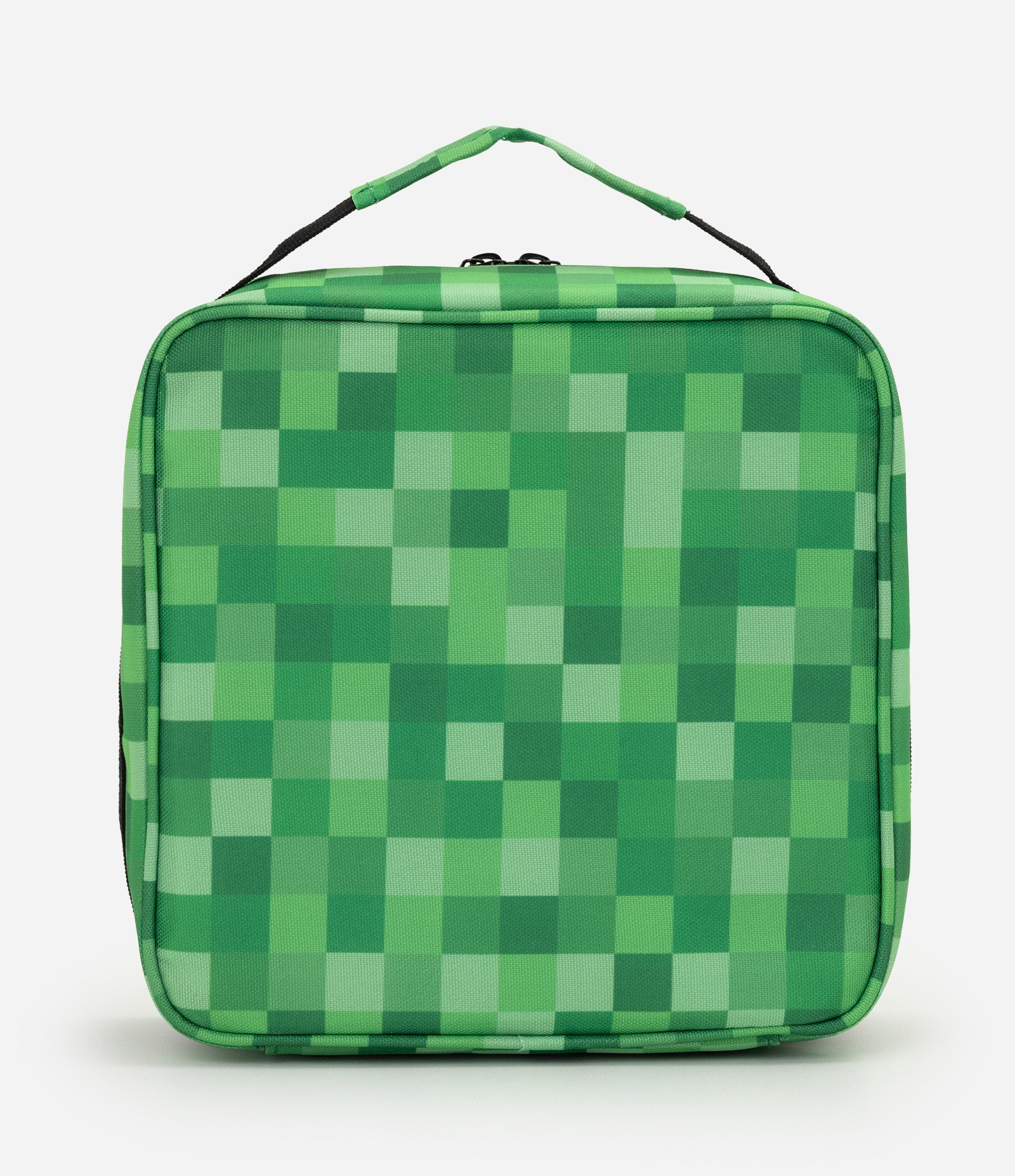 Lancheira com Estampa Temática Minecraft Verde 3