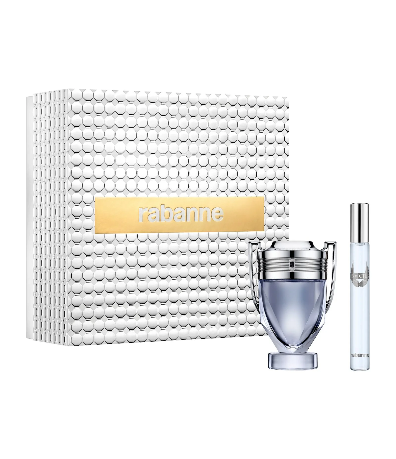 Kit Rabanne Invictus EDT 50 ml + Travel Size 10 ml KIT 1