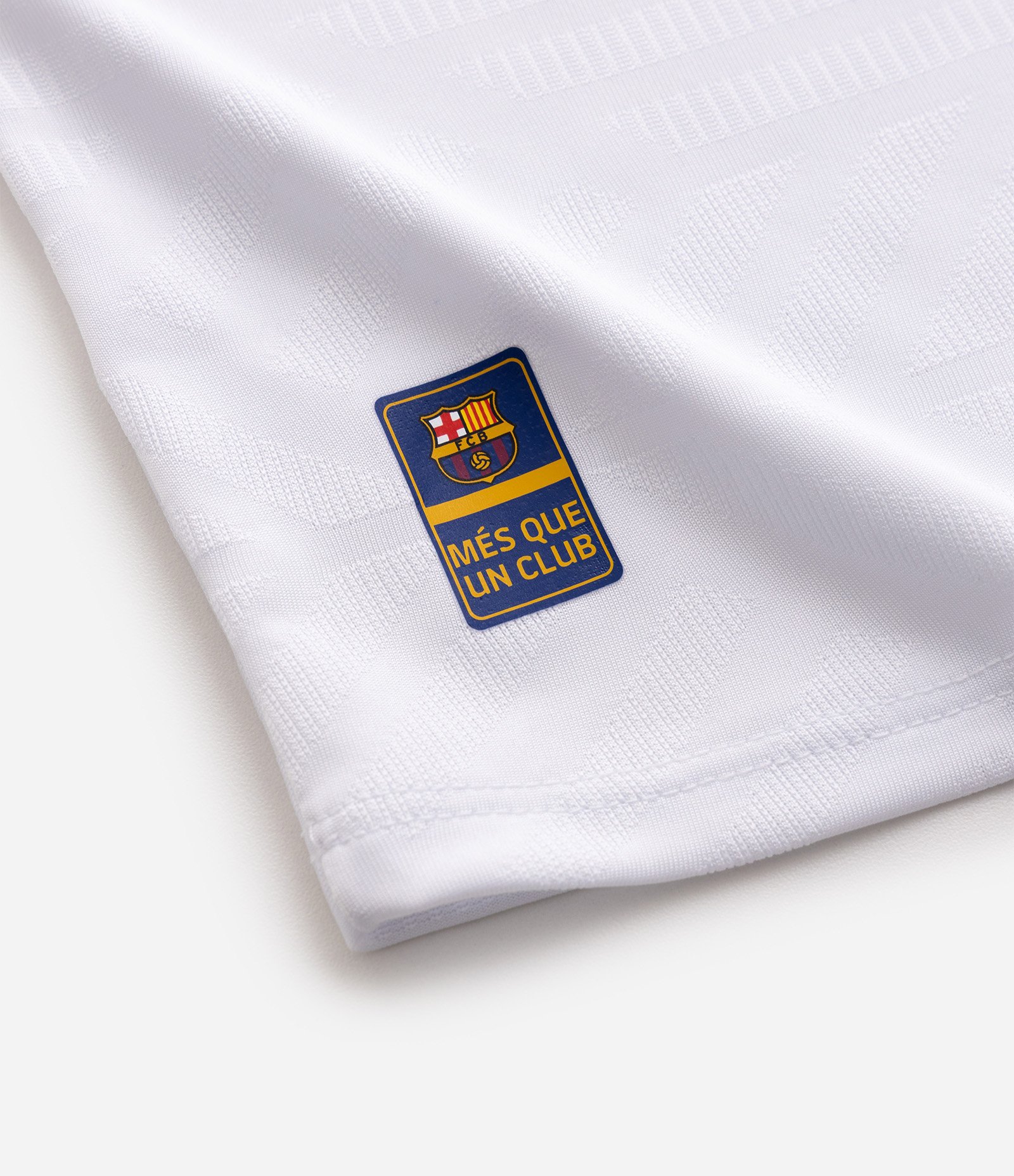 Camiseta Infantil Barcelona - Tam  5 a 14 Anos Branco 4