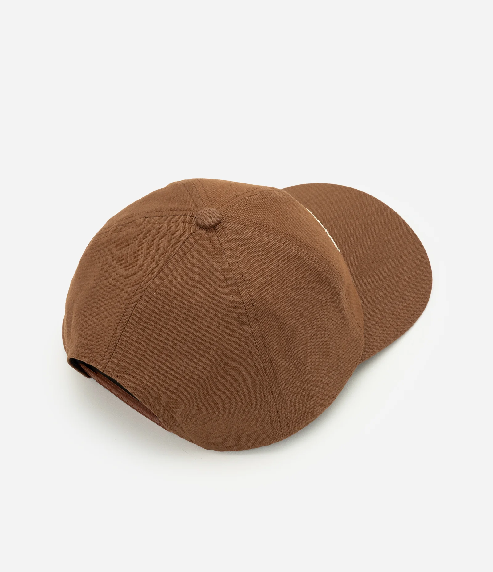 Boné Infantil Aba Curva com Bordado West Coast – Tam U Marrom 2