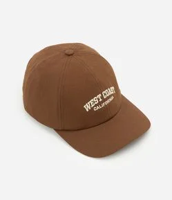 Boné Infantil Aba Curva com Bordado West Coast – Tam U