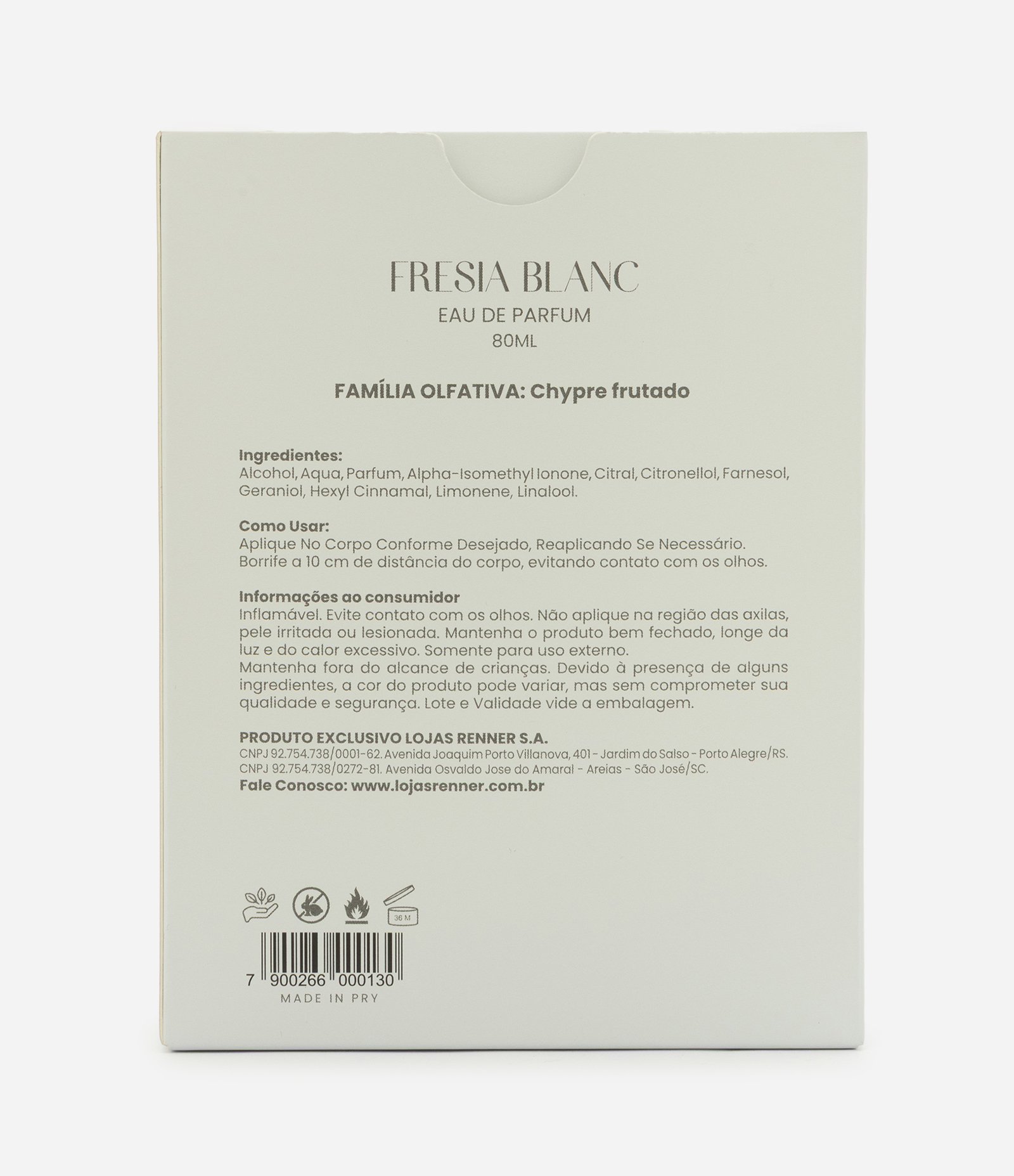 Perfume Alchemia Fresia Blanc EDP 80ml 4