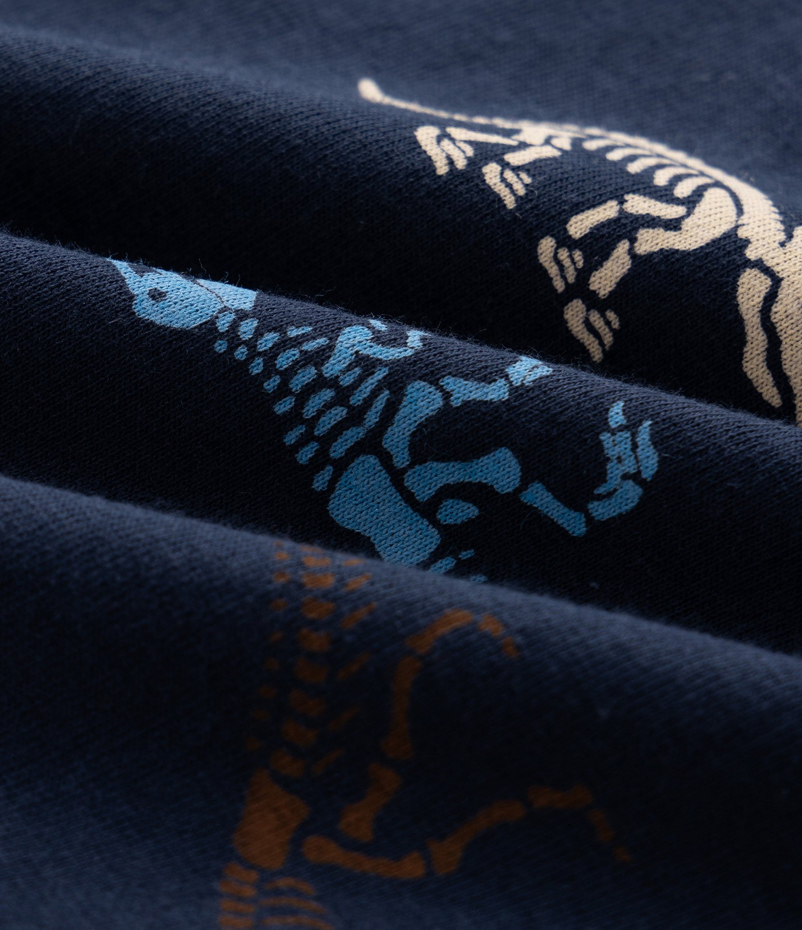Camiseta Infantil em Algodão com Estampa de Dinossauro - Tam 1 a 6 Anos Azul 3