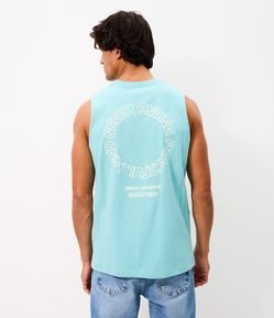 Regata Comfort em Algodao com Lettering