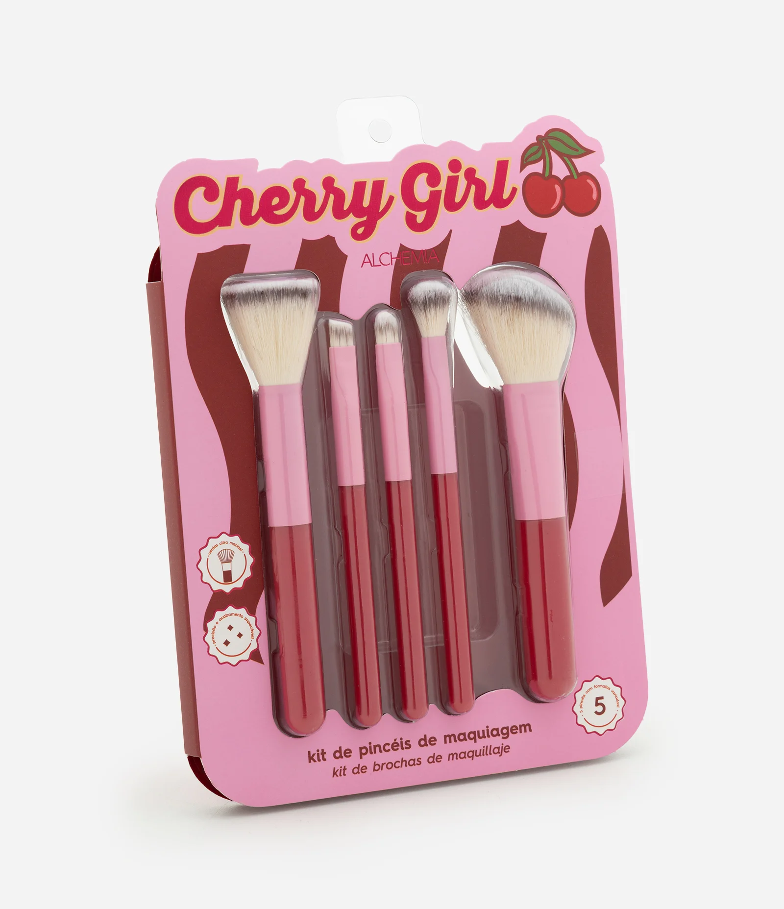 Kit com 6 Pinceis Alchemia U 1