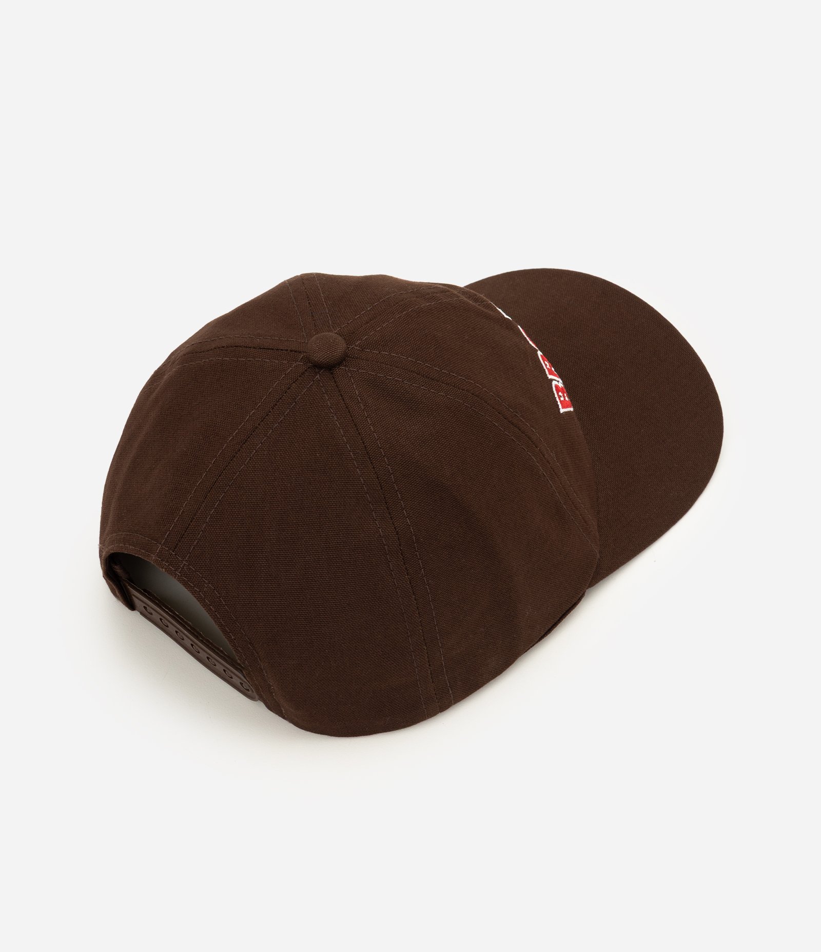 Boné Infantil em Sarja com Bordado Lettering Brooklyn – Tam U Marrom 2