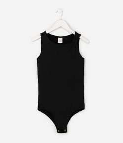 Body Slim em Poliamida com Nó aa Alça Infantil - Tam 5 a 16 Anos