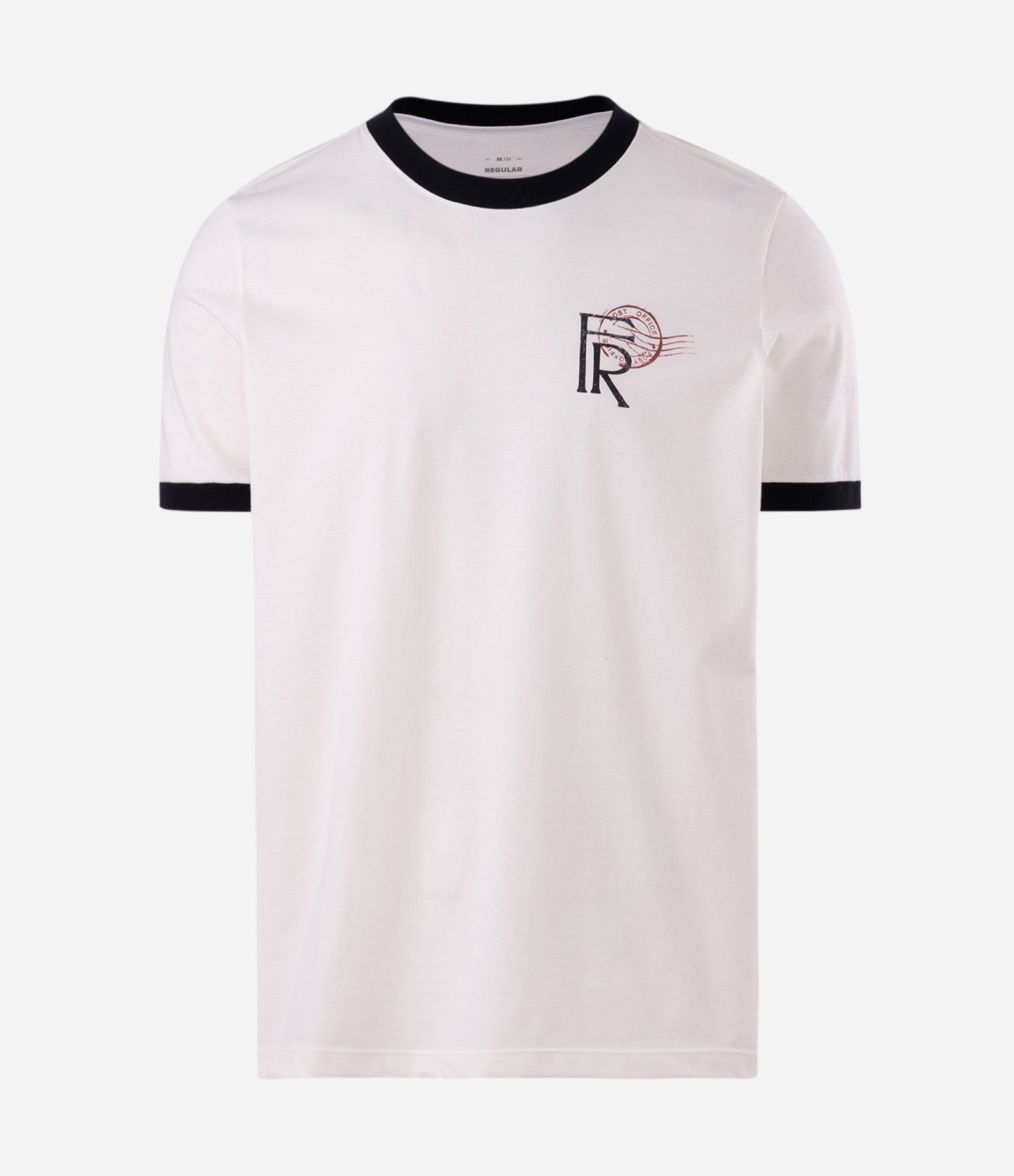 Camiseta Fresno Carta de Deus Estampa Frente Costas Branco 5