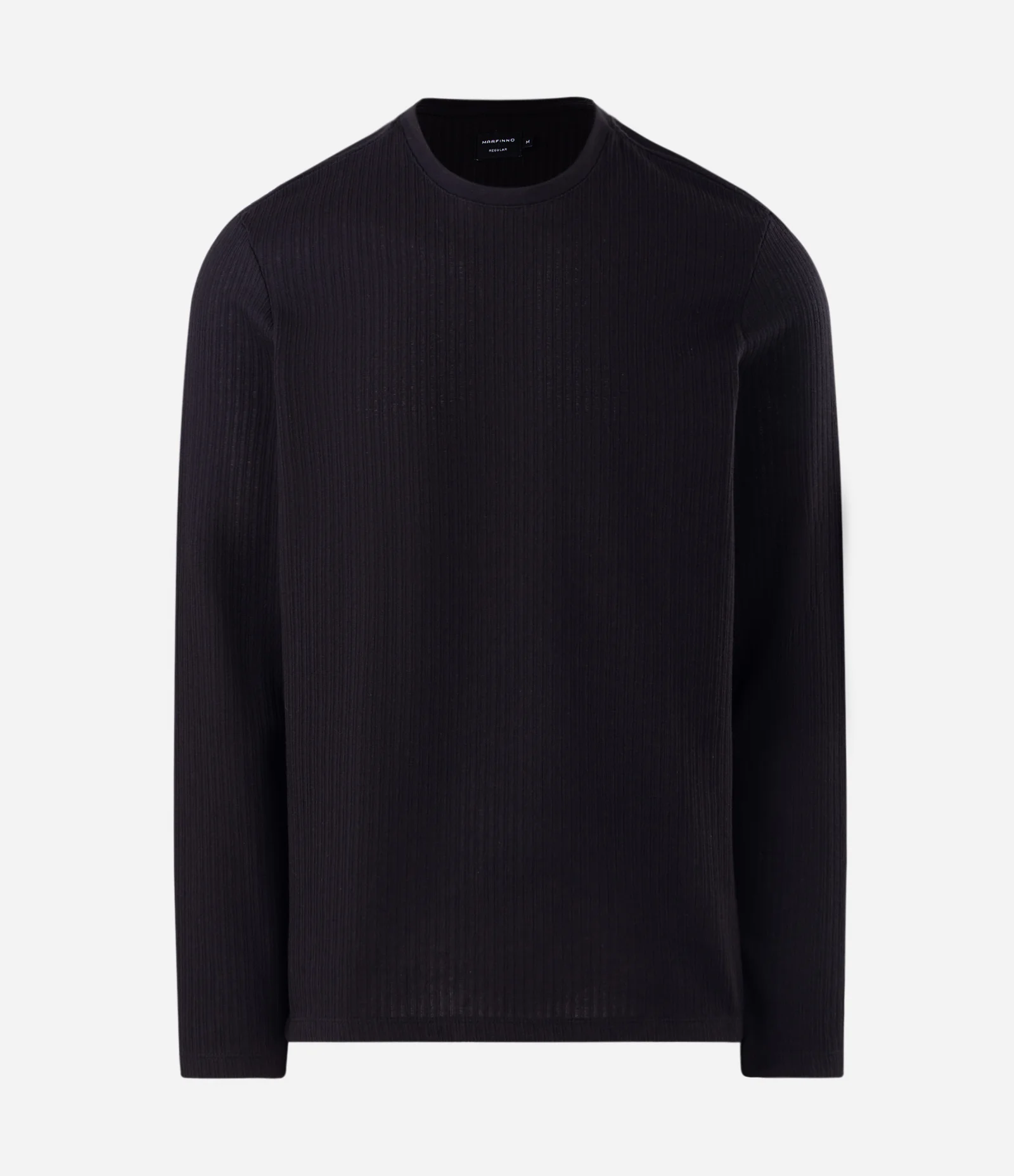 Camiseta Texturizada Com Punho Preto 3