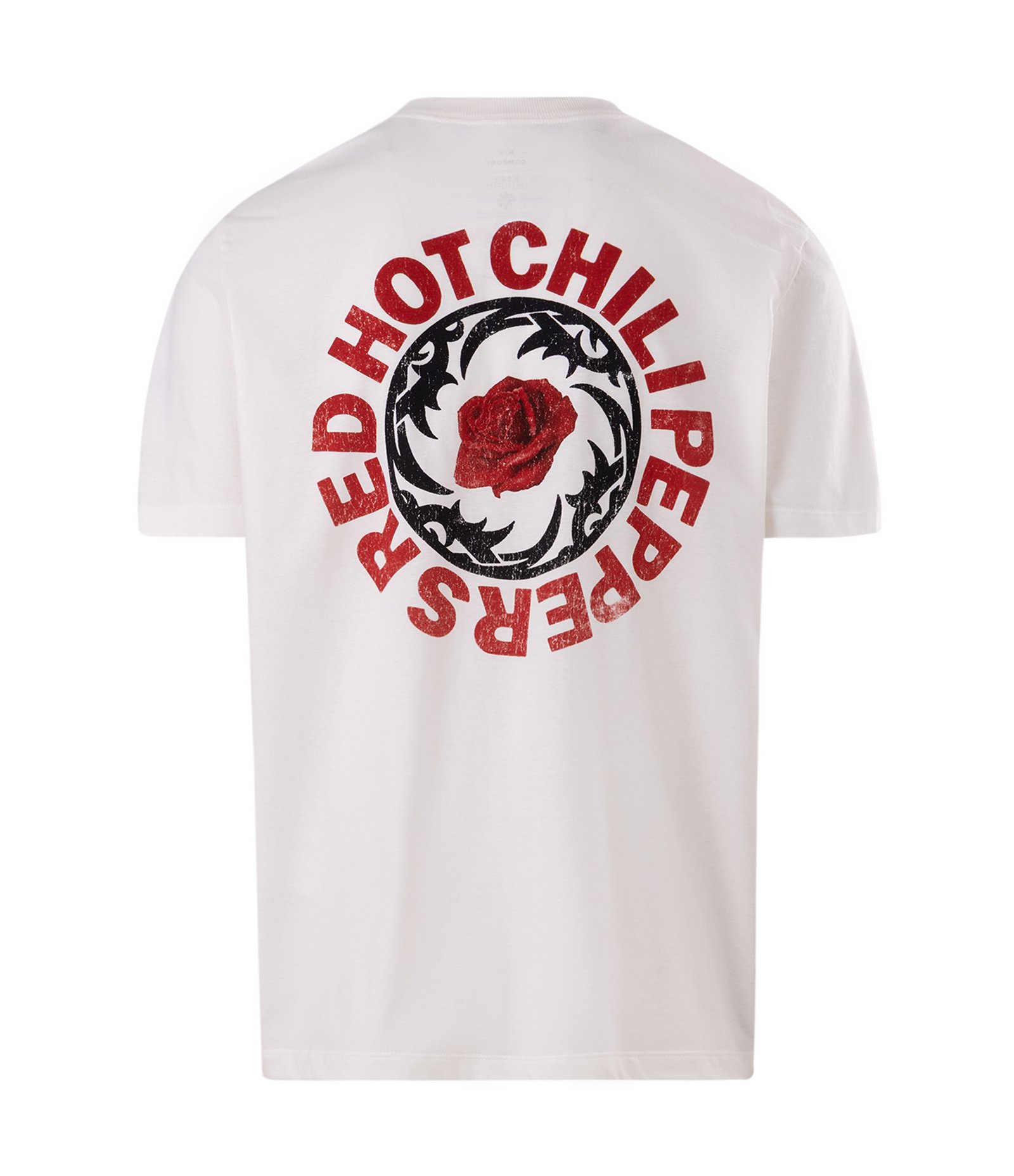 Camiseta Red Hot Chili Peppers Comfort Algodão Branco 6