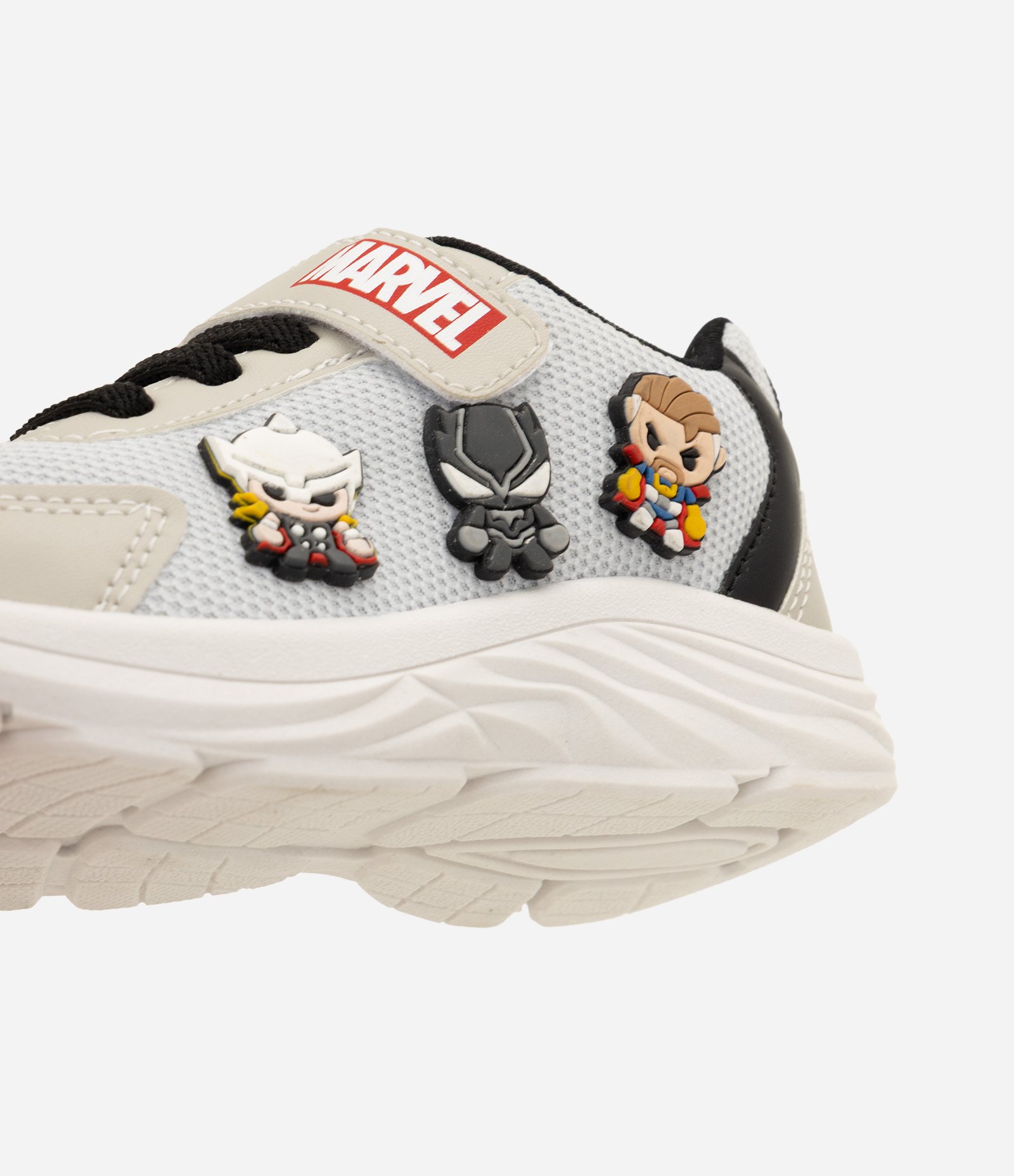 Tênis Infantil Marvel com Velcro - Tam 20 a 27 Cinza 4