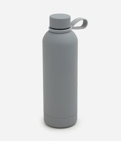 Garrafa Térmica em Metal com Textura Emborrachada 500ml