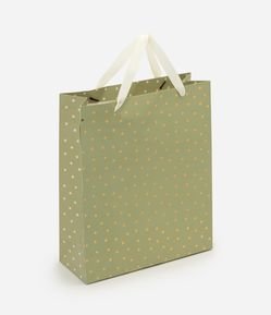 Embalagem para Presente Médio em Papel com Estampa Poá