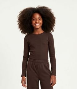 Body Slim Infantil em Modelagem Ajustada – Tam 5 a 16 Anos