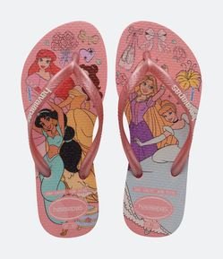 Chinelo Havaianas Infantil Slim Princesas - Tam 23 ao 36