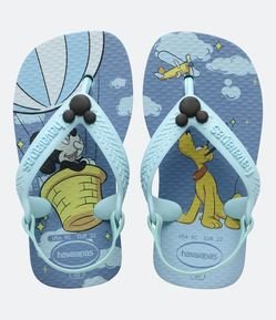 Chinelo Infantil Havaianas Baby Disney Mickey e Pluto - Tam 17 ao 26