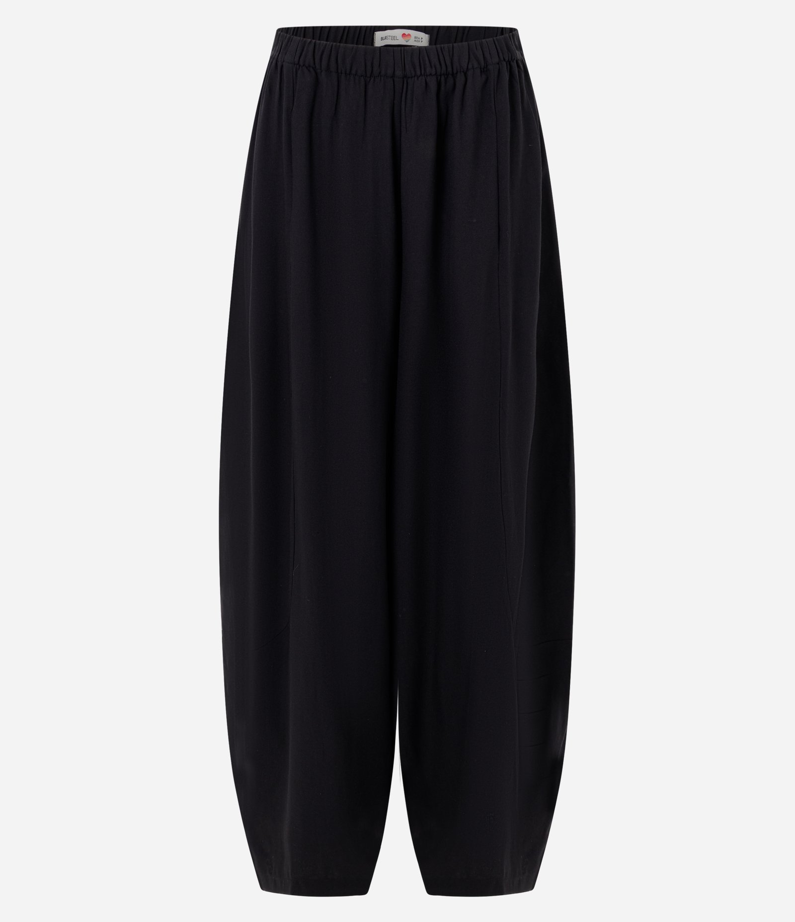 Calça Aladim em Viscose com Cós Elástico Preto 5