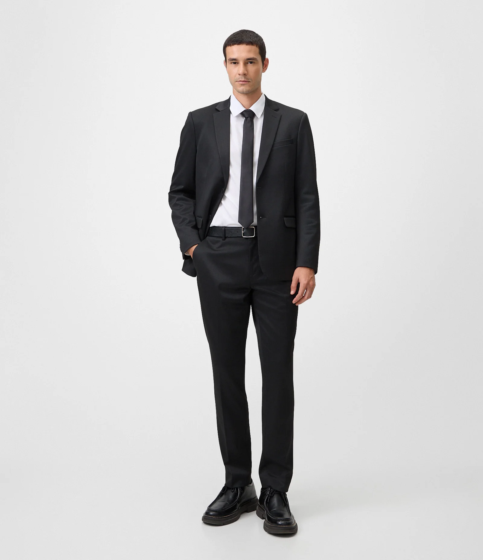 Calça Slim Alfaiatada Preto 1