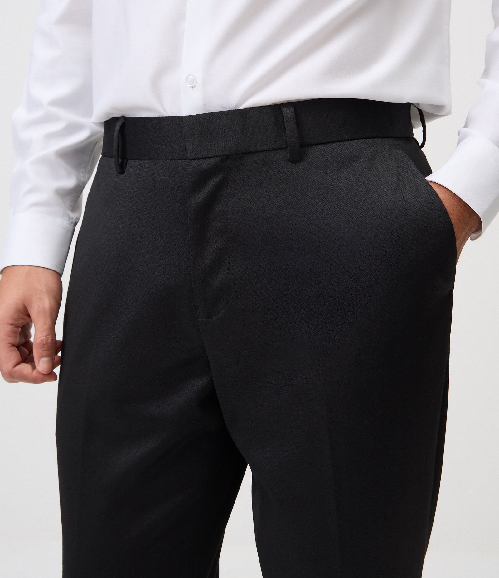 Calça Slim Alfaiatada Preto 4