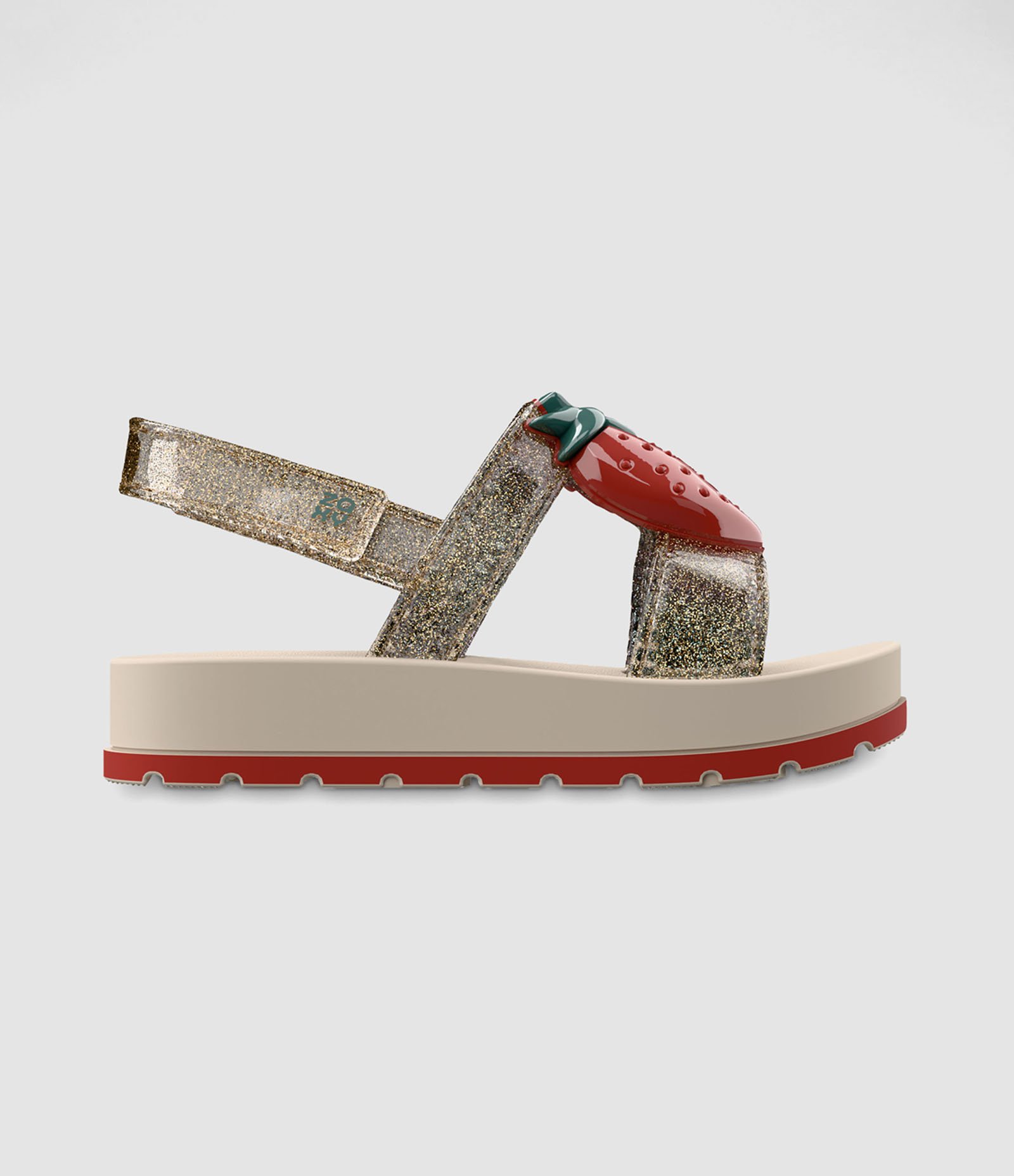 Sandália Infantil Zaxy Nina Morango Fruta  - Tam 17 ao 27 Off White 2