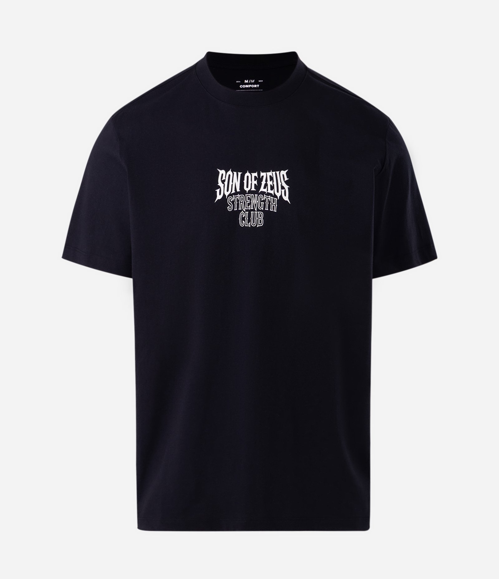 Camiseta Comfort em Algodão Son Of Zeus Preto 5