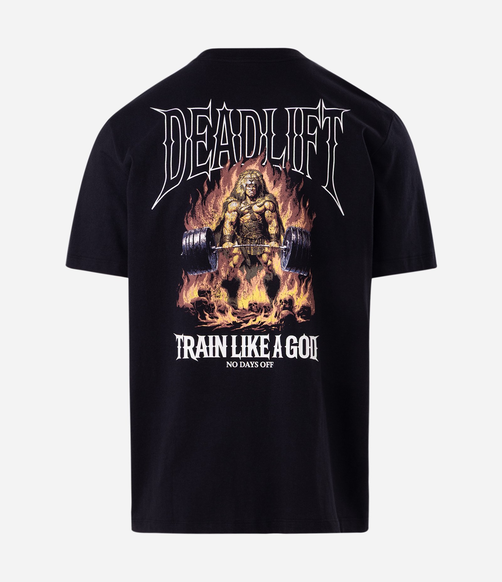 Camiseta Comfort em Algodão Son Of Zeus Preto 6