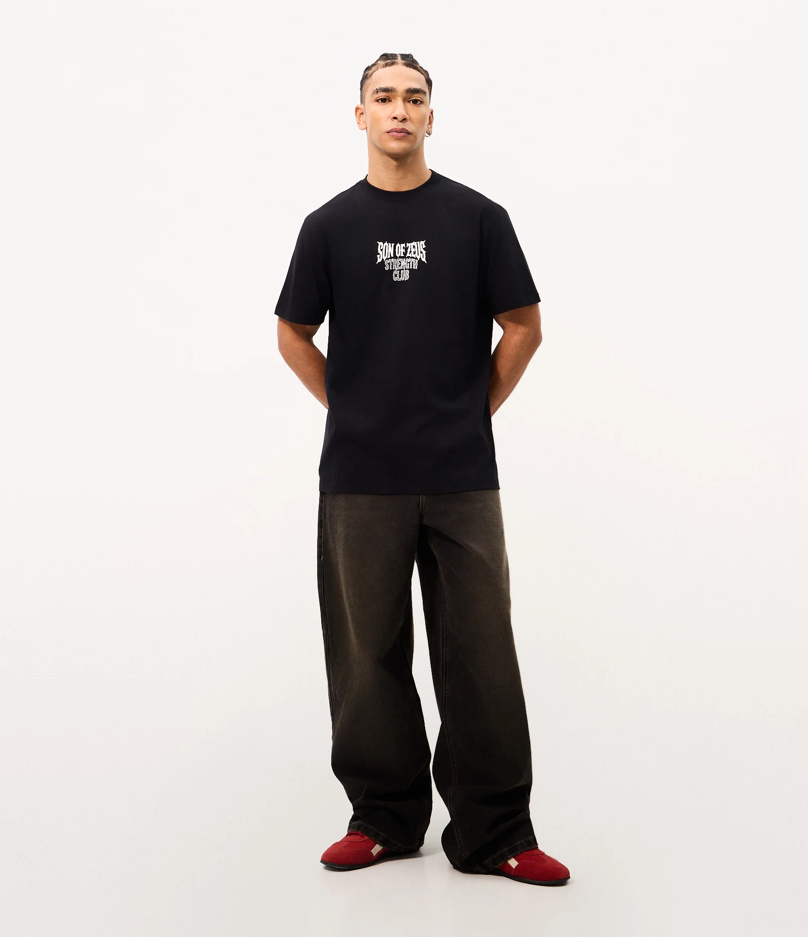 Camiseta Comfort em Algodão Son Of Zeus Preto 2