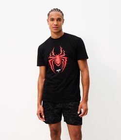 Pijama Curto em Algodão com Estampa Miles Morales