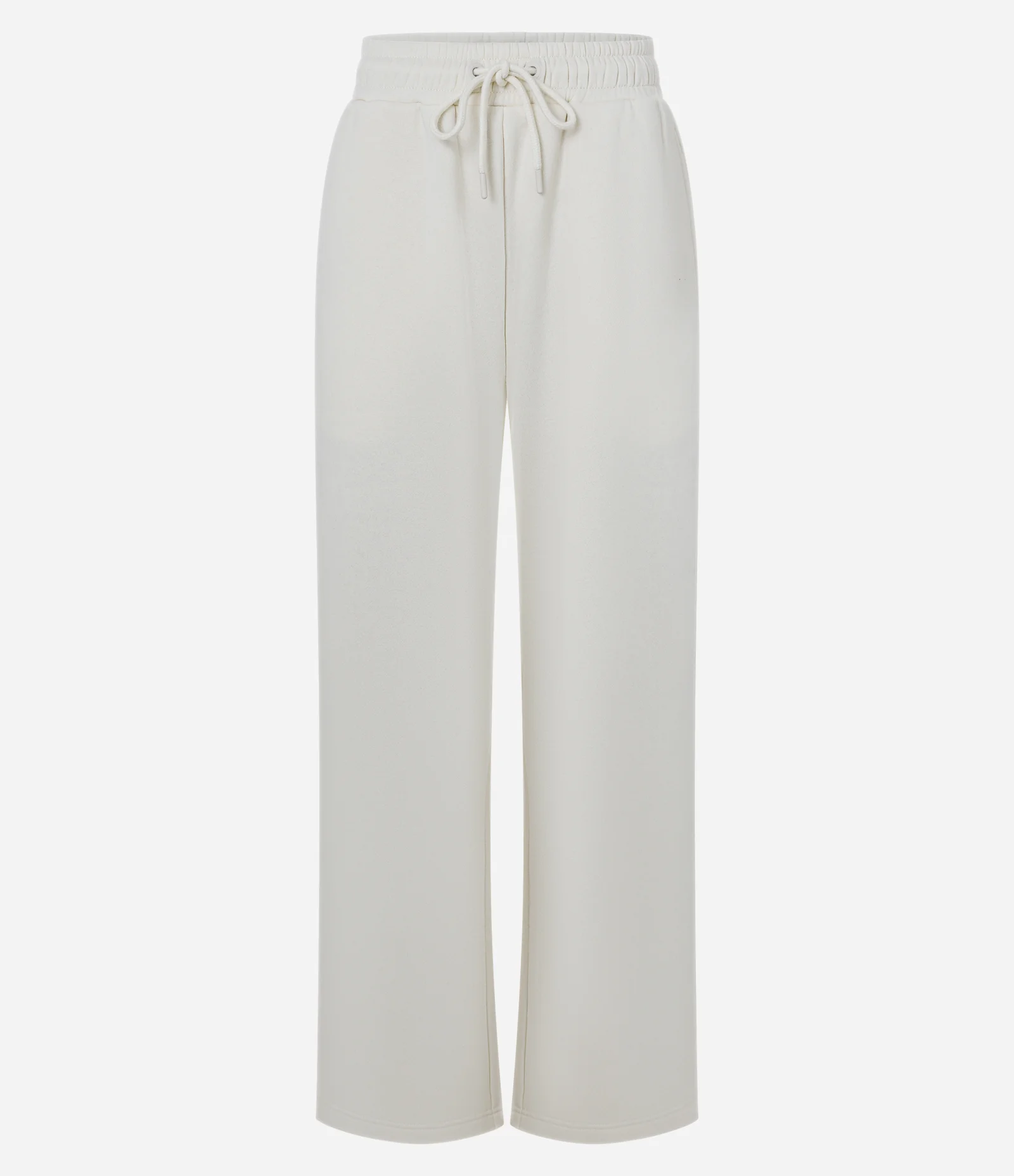 Calça Reta em Moletom com Felpa e Cós Ajustável Off White 2