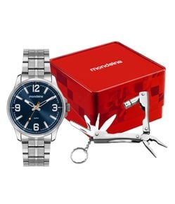 Relógio Analógico Mondaine em Aço 33037G0MVNE3KB